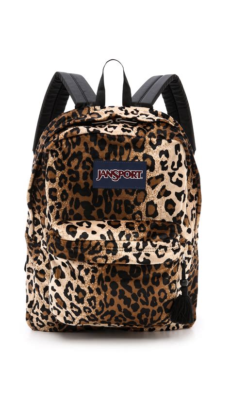 jansport cheetah backpack